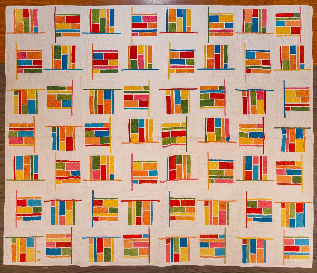 Contemporary Patchwork Quilt