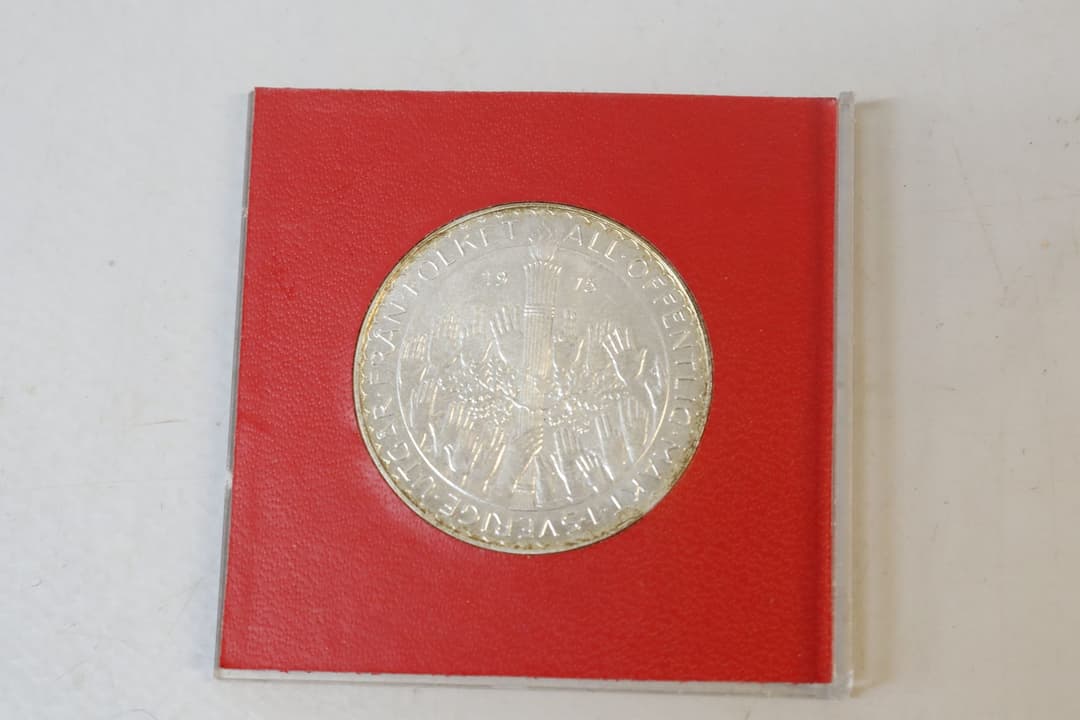 Minnesmynt, silver, Sverige, 50kr, 1975