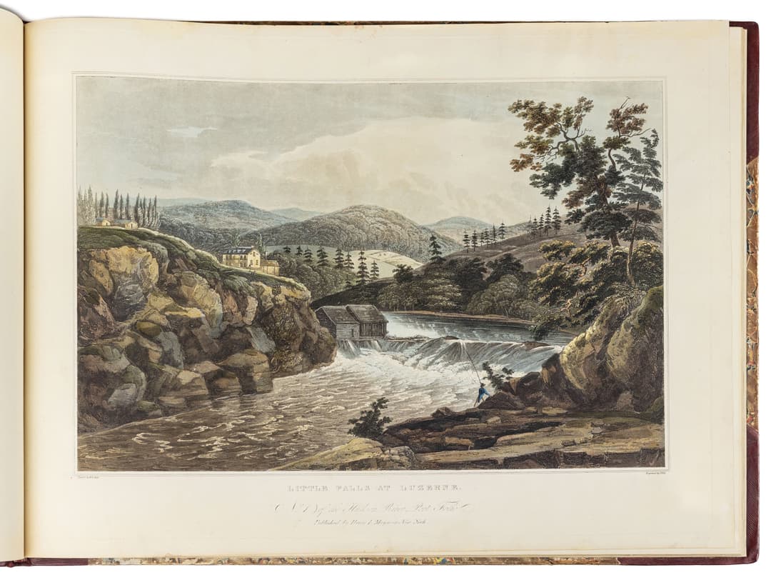 Wall & Hill's Hudson River Portfolio, The Most Beautiful Color Plate