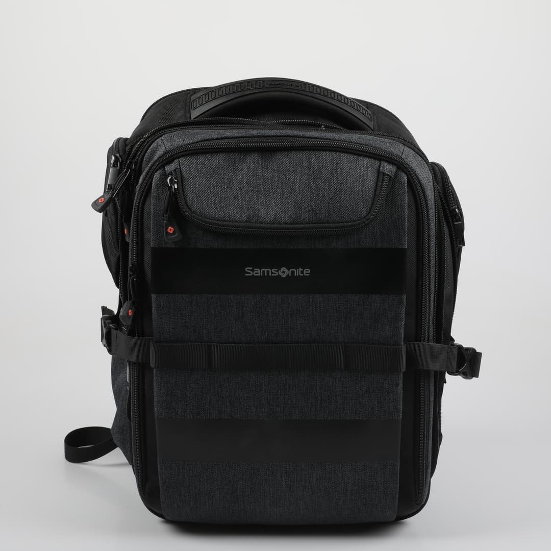 RYGGSÄCK, "Bleisure", Samsonite.