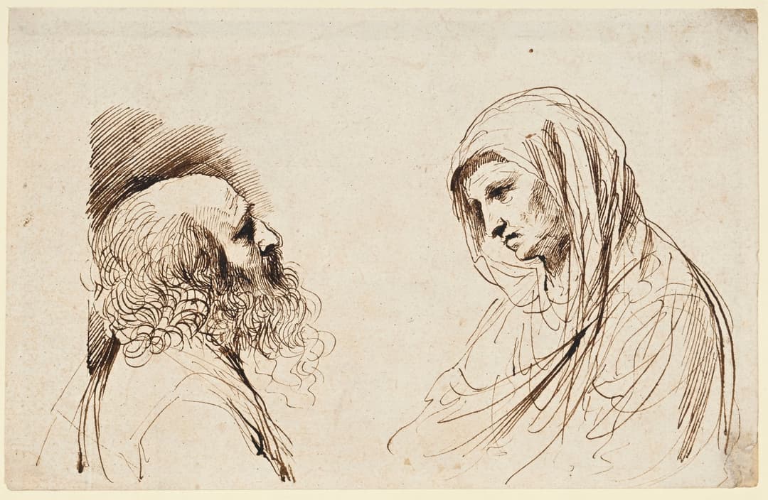 Giovanni Francesco Barbieri, dit Guercino (1591-1666), Etude pour
