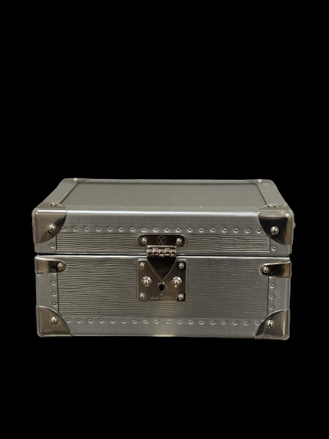 Louis Vuitton, coffret trésor épi silver, 25 x 13.5 x 17.5cm Créé