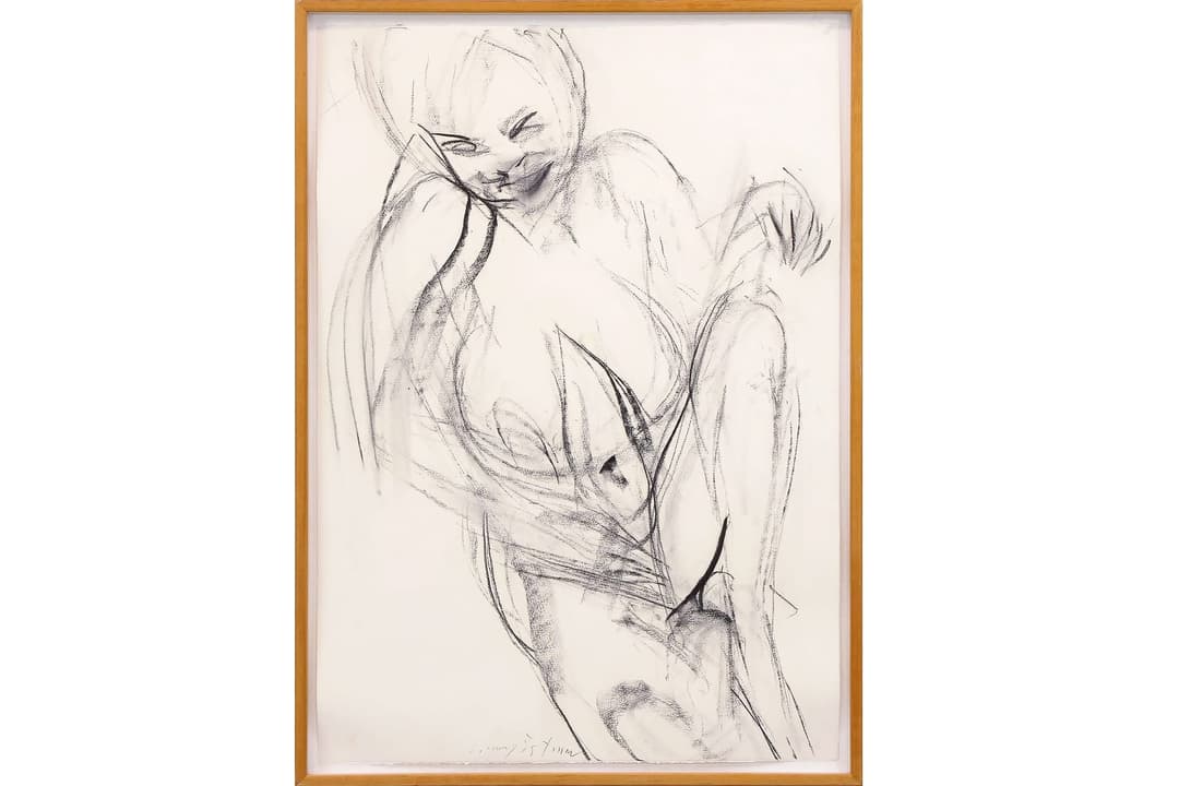 TOMMY ÖSTMAR (1934-2007), kolteckning